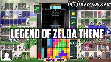 Tetris 99 - First Look at the Legend of Zelda Theme