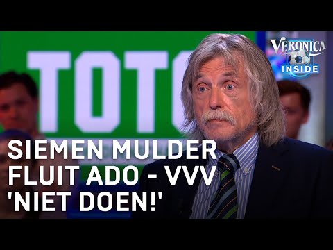 Toto-voorspelling: Siemen Mulder fluit ADO - VVV 'Niet doen!' | VERONICA INSIDE