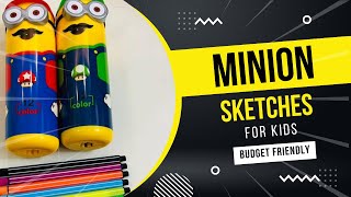 Minion Sketches For Kids  Giftshiftwale shorts sketches giftshiftwale