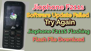 Fix Jiophone Lyf F211s Software Update Failed Try Again Hang On Recovery logo