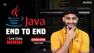 Live Java + Generative AI Mastery | EURON |LEARNING LOGIC |HINDI | #ai  #genai #2025