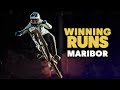 Winning Runs from Round #1 | UCI Downhill World Cup Maribor 2020