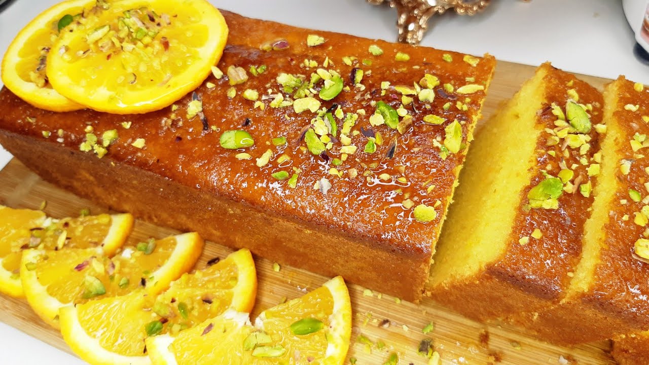 كيكة البرتقال🍊 بمكونات بسيطة و النتيجة و لا أروع Recette cake au orange