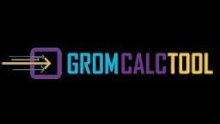 how to Grom calc tool Update 2021 Auto information