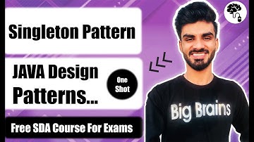 Singleton Pattern In Java | Design Principals and Design Patterns