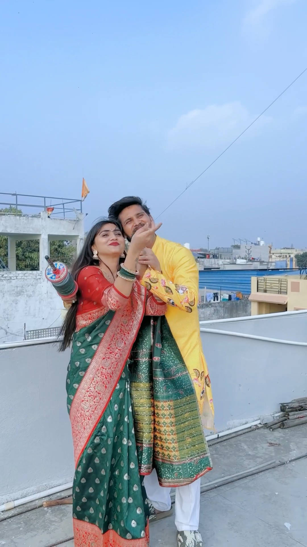 हमे क़िस्मत ने फिर से मिला दिया?❤️#kajalsoni #happymakarsankranti #lovestory #family #emotional