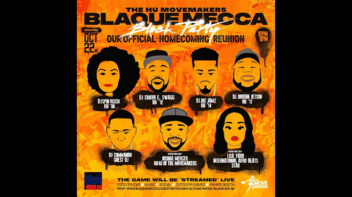 2022 Howard Homecoming Blaque Mecca Block Party Pr...