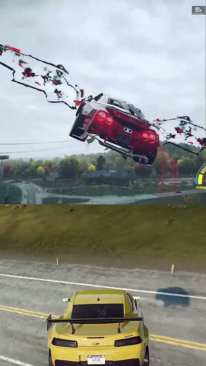 NFS Heat vs Unbound - Flying comparison #nfs #nfsheat #shorts #fyp #nfsunbound