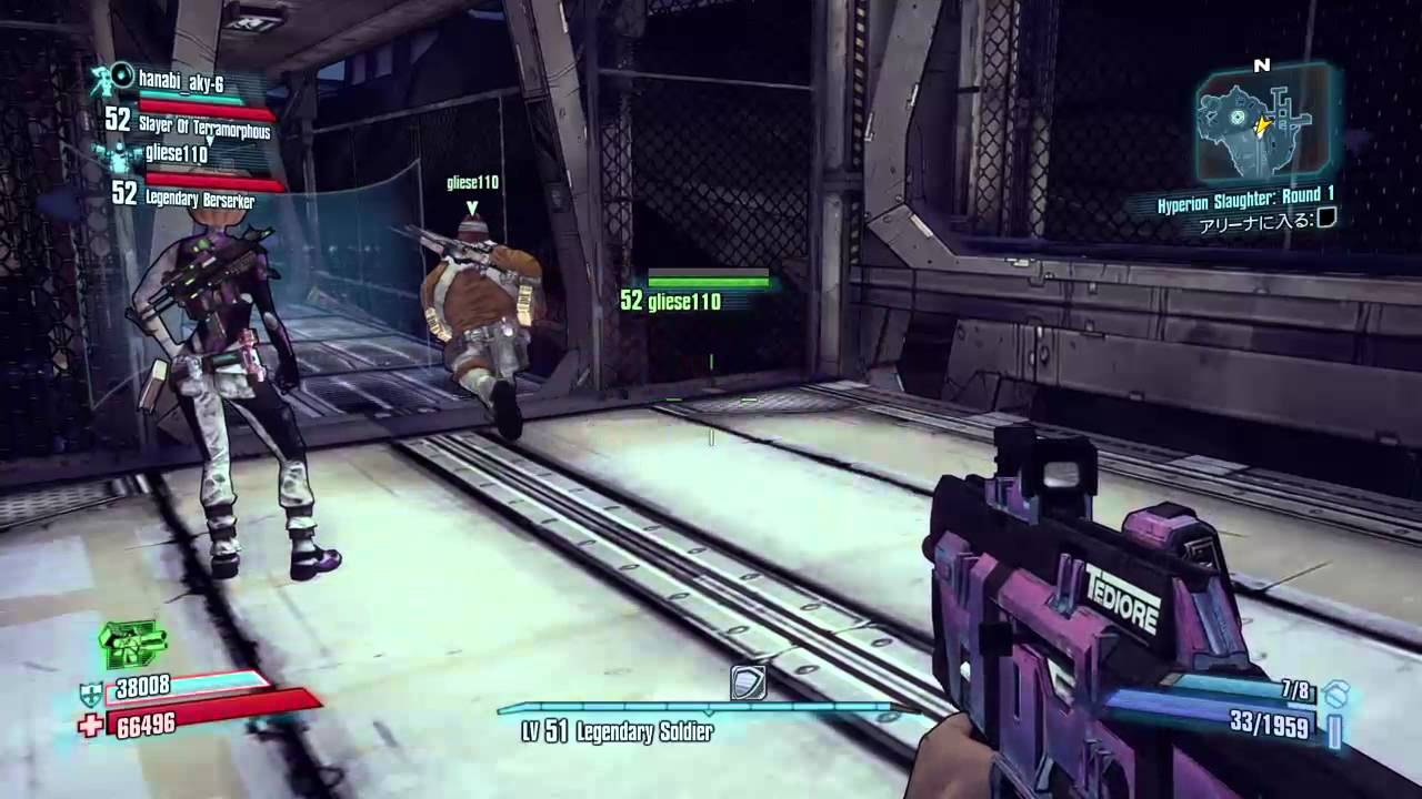 ボダラン２ 地図埋め ３週目 ３人でボーダーランズ２ Ps4 1 2 Youtube