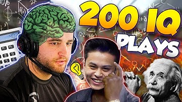 CS:GO - WHEN PROS MAKE 200 IQ PLAYS! ft. Crazy trigger discipline, Genius outplays & More!