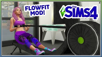 MUST HAVE Functional Gym Equipment! (Sims 4 FlowFit Mod)