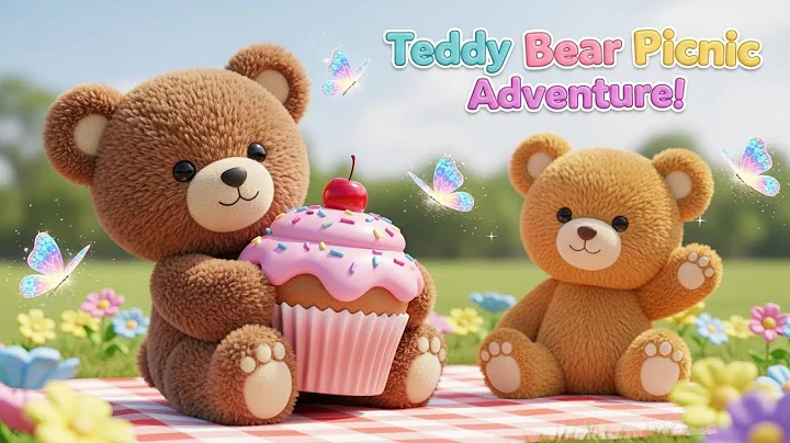 Teddy Bear Picnic Adventure | Cute Kids Song | Preschool Sing Along