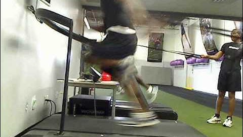 Drive Force Woodway Treadmill Speed Harness Training