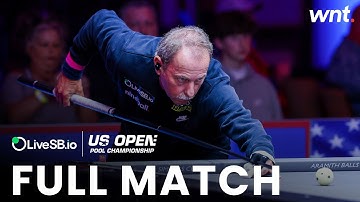 FULL MATCH! Earl Strickland vs Michael Schneider | 2025 US Open Pool Championship