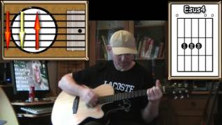 Fool If You Think Its Over - Chris Rea - Acoustic Guitar Lesson (easy-ish) chords