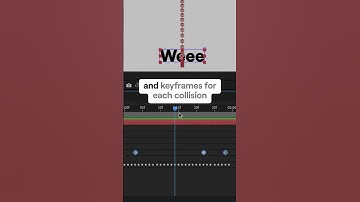 TUTORIAL: Create a Realistic Colliding Text Animation in After Effects using Newton