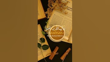 اللهم صل وسلم وبارك على سيدنا محمد|| تلاوة قرانية خاشعة🥺❤❤❤ #القرآن_الكريم #المصحف #اكسبلور