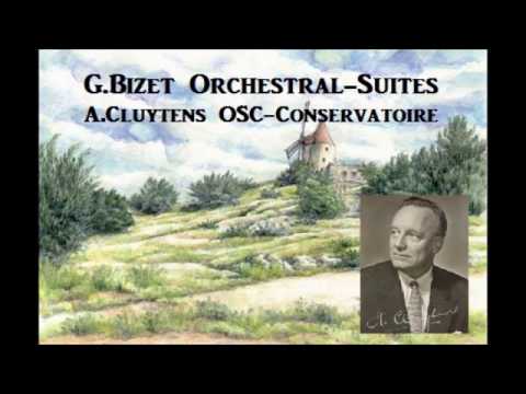 Video thumbnail for G.Bizet Orchestral-Suites [ A.Cluytens OSC-Conservatoire ] (1964)