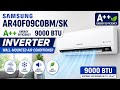 Samsung AR40F09C0BM/SK A++ 9000 BTU Inverter Wall-Mounted Air Conditioner