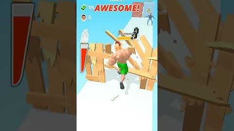 Muscle Rush All-Levels. (51) Max Gameplay Funny Video Android iOS Short Trading