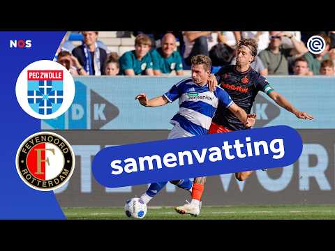 Samenvatting PEC Zwolle - Feyenoord