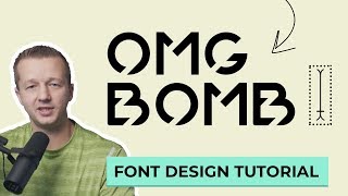 How to Make a Font  Font Design Full Process