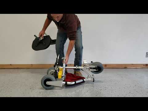 How To Fold The TravelScoot Escape Travel Scooter Quick Easy Guide