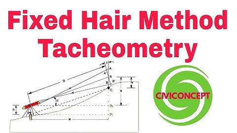 Fixed Hair Method of Tacheometry