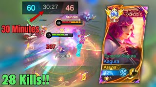 30 Minutes of Kagura Struggle 😓 Season 38 | Mobile Legends