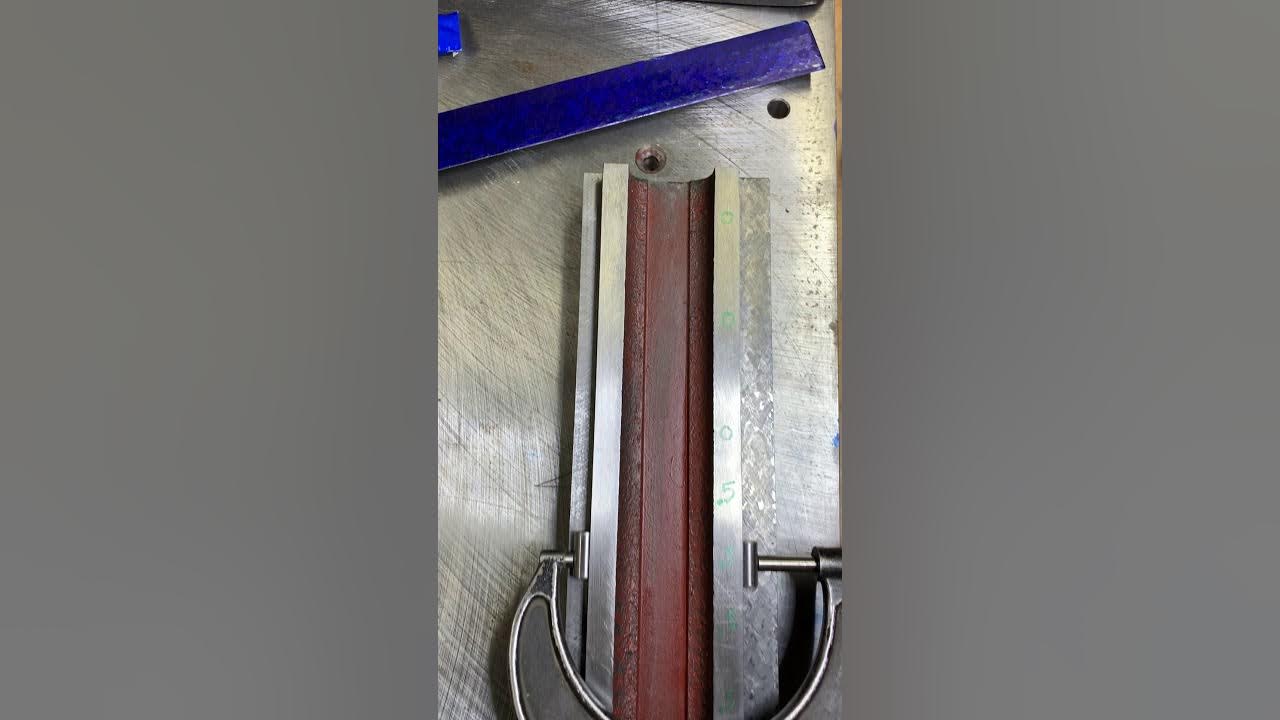 scraping finish after milling dovetails on table Harbor Freight Seig X2 Mini Mill CNC project