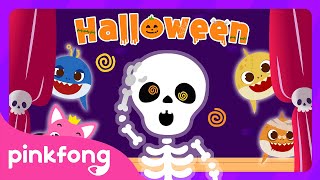 Família Zumbi Tubarão De Dedos Halloween Dia Das Bruxas Pinkfong Canções Para Crianças