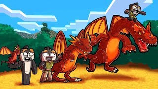 Minecraft Dragons - BABY DRAGON ALL GROWN UP!