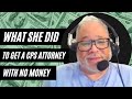 What she did to get a cps attorney with no money