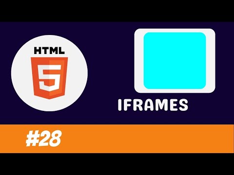 HTML Tutorial for Beginners - 28 - IFRAMES in HTML