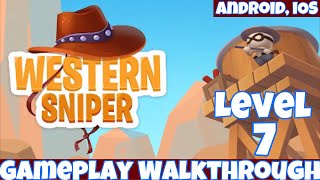 Western Sniper Wild West FPS Shooter | Gameplay Walkthrough | Level 7 #Shorts screenshot 5