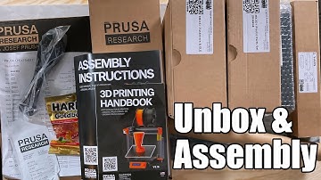 Unboxing & Beginning Assembly Of The Prusa MK3S+ (First time build)