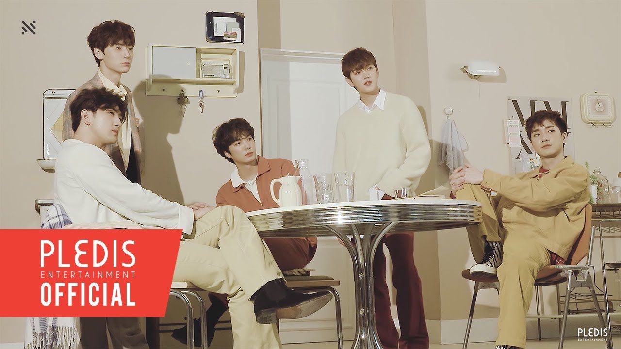 NU'EST (뉴이스트) The 7th Mini Album 'The Table' JACKET BEHIND THE