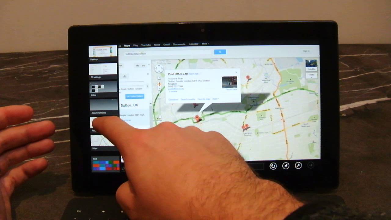 microsoft surface gps