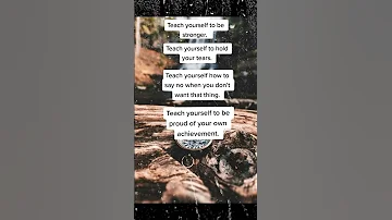 Teach Yourself Motivation Teaching Yourself Strong Tears Inspiring Powerful Beyourself 
