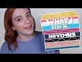 9 BOOKS I READ IN NOVEMBER | READING WRAP UP • Melody Collis