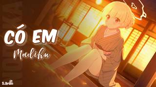 Có em - Madihu (ft. Low G) [ Lyrics // Speed Up ] | Nodoka (Hot Spring) - Blue Archive Live2D