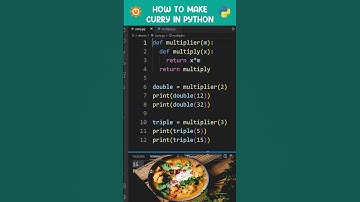 How to make Curry in Python