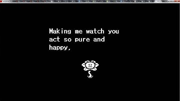 Undertale - Flowey Neutral End Conversation Post-Genocide Reset