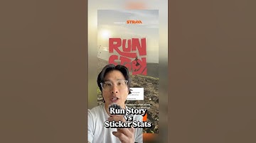 Run Story vs Strava Sticker Stats