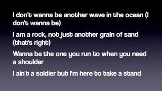 Video thumbnail of "Bon Jovi - Because We Can (Lyrics) 2013"