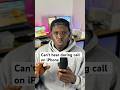 Can’t hear during call on iPhone #iphonetips #techtech #appleiphone #apple