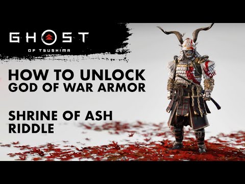 Ghost of Tsushima Shrine of Ash, How to get God of War armor