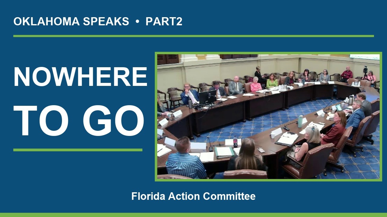 Nowhere to Go, Part 2: watch the Florida Action Committee video on aging, housing and family support.