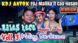 VOLL 3 | YANG PALING BERKESAN | RALES KECE SUNGAI CAMBAI | MIX RINDIANI | FDJ MALIKA FT CAA HASAN