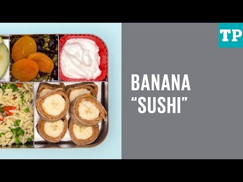 Como fazer Banana Sushi